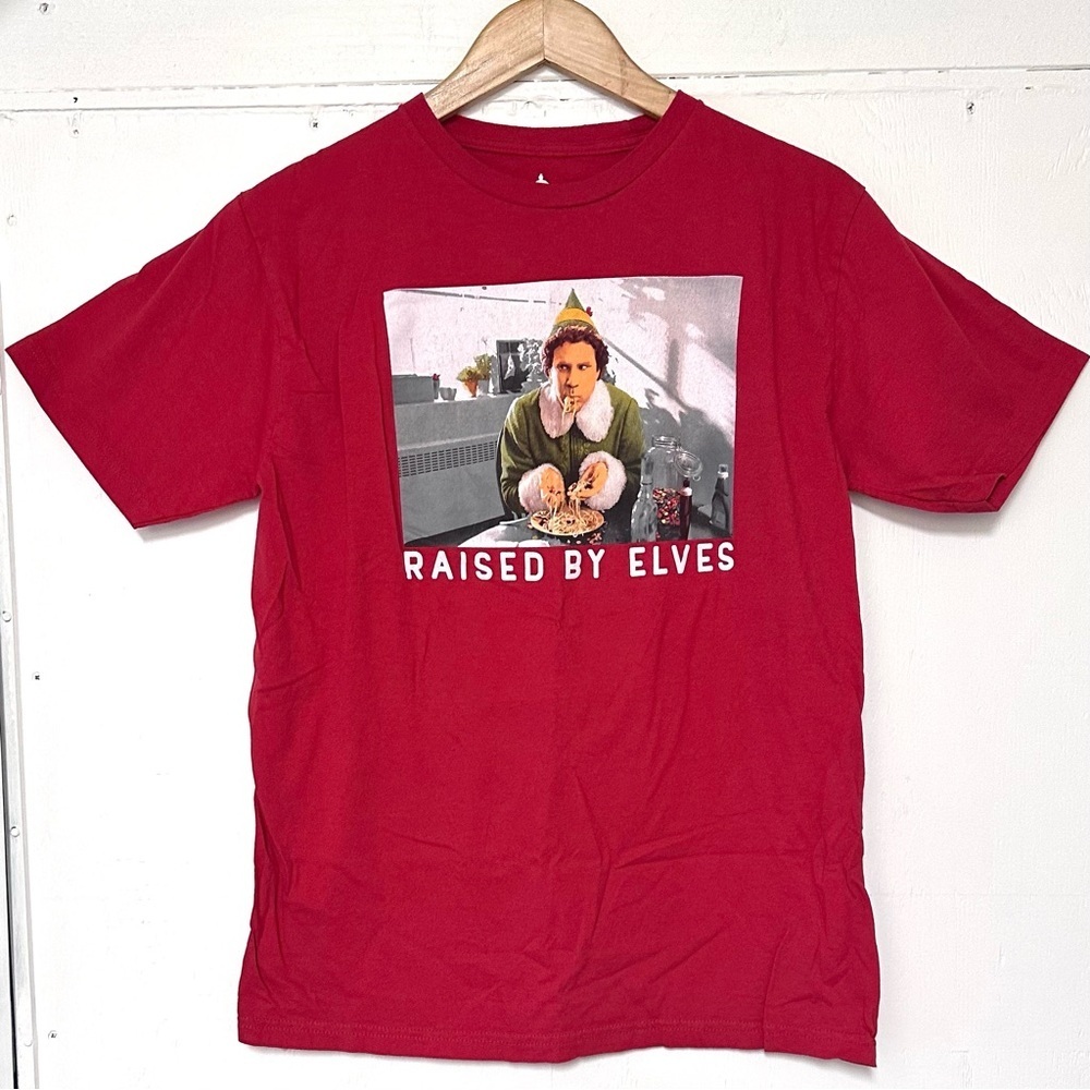 💚 “Elf” Will Ferrel Christmas Tee Shirt ♥️ Large